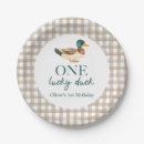 Search for brown gingham paper plates Green