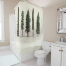 Search for pine trees shower curtains Country
