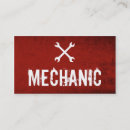 Search for auto mechanic business cards Technician