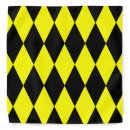Search for black and yellow bandanas Checkered