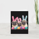 Search for pug easter cards Rabbit