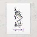 Search for new york christmas postcards Statue of liberty