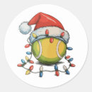 Search for christmas tennis stickers Santa