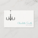 Search for chandelier business cards Professional