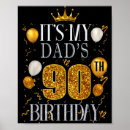 Search for 90th birthday posters Its my