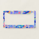 Search for neon license plate frames Pattern