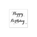Search for happy birthday rubber stamps Simple