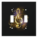 Search for music light switch covers Black
