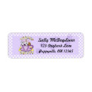Search for poodle return address labels Miniature