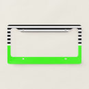 Search for neon license plate frames Colorful