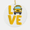 Search for school bus ornaments Driver