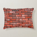 Search for brick red pillows Abstract