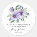 Search for seed packet stickers Funeral