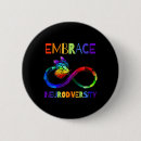 Search for autism acceptance buttons Neurodiverse