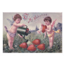 Search for vintage cupid art Valentine