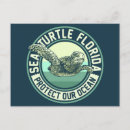 Search for sea turtle postcards Green