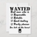 Search for groomsman cards Bestman