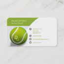 Search for tennis coach business cards Professional
