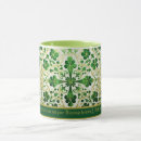 Search for irish blessing mugs Shamrocks