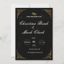 Search for golden wedding invitations Couple