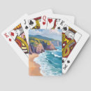 Search for watercolor playing cards Ocean