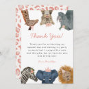 Search for safari birthday thank you cards Girl
