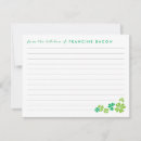 Search for blank recipe cards Lined