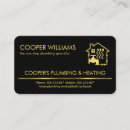 Search for plumbing and heating business cards Faucet