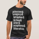 Search for literary quotes tshirts Poetry