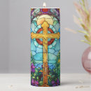 Search for stained glass candles Religious