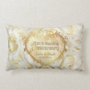 Search for 50th wedding anniversary pillows Floral