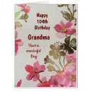 Search for 104th birthday cards Floral