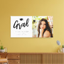 Search for graduation canvas prints Typography
