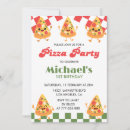 Search for pizza party slice invitations Love you to pizzas