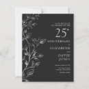 Search for 25th anniversary save the dates Floral