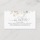 Search for rsvp business cards Botanical