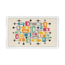 Search for retro serving trays Atomic age