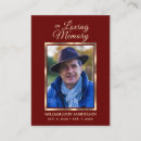 Search for in loving memory business cards Prayer