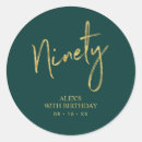 Search for 90th birthday stickers Modern