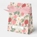 Search for strawberry favor boxes Pink