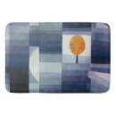 Search for blue and orange bath mats Mid century modern