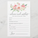 Search for rustic wedding advice cards Watercolor