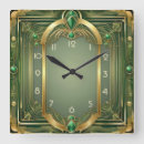 Search for clocks Square
