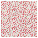 Search for red and white hearts fabric Cute