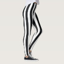 Search for black and white stripes leggings Vintage