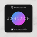 Search for geometric business cards Square