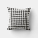 Search for charcoal gray and white pillows Geometric