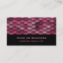 Search for scallop business cards Pink