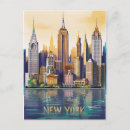 Search for new york city postcards Colorful