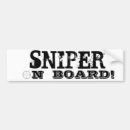 Search for sniper bumper stickers Army
